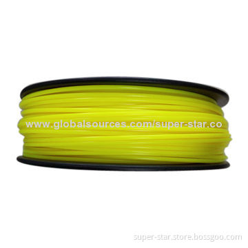 Hot sale 3D ABS printer filament, 1.75/3.00mm